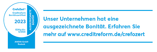 Creditreform Bonitätszertifikat