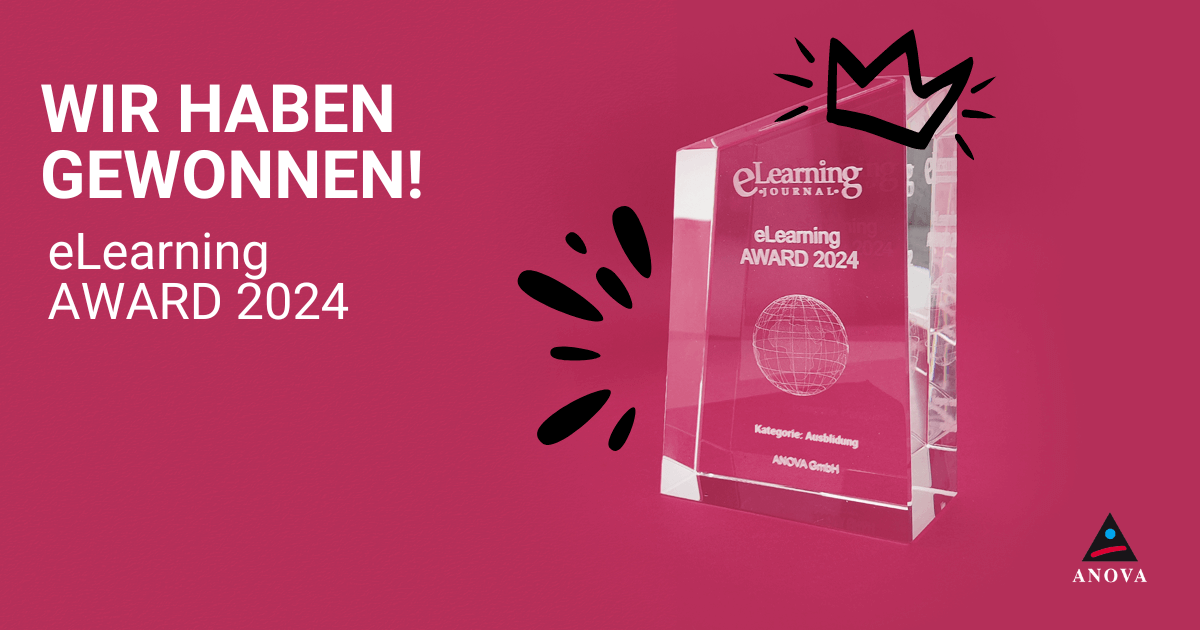 eLearning AWARD 2024 – Wir haben gewonnen!