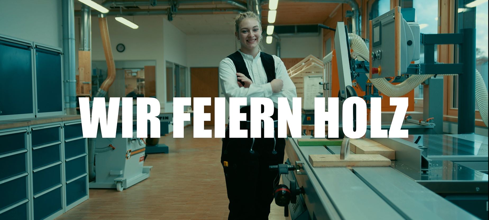 Titelbild des Imagefilms "Zukunft Holzbau"